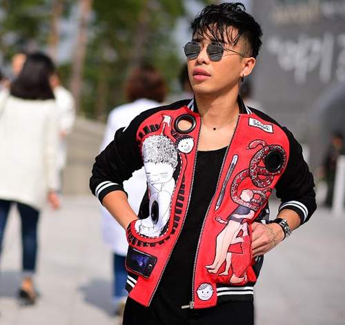 Hoàng Ku chất lừ đến từng centimet đi xem Seoul Fashion Week 2016 24
