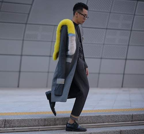 Hoàng Ku chất lừ đến từng centimet đi xem Seoul Fashion Week 2016 9