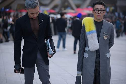 Hoàng Ku chất lừ đến từng centimet đi xem Seoul Fashion Week 2016 12