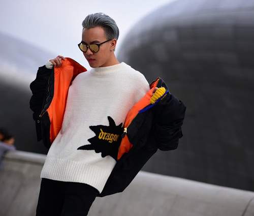 Hoàng Ku chất lừ đến từng centimet đi xem Seoul Fashion Week 2016 30