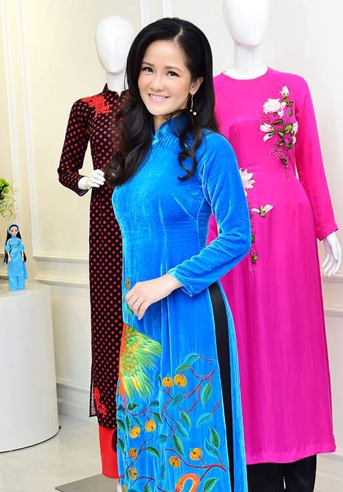 Dàn mỹ nhân Việt "đẹp quên lối về" với áo dài cách tân 12
