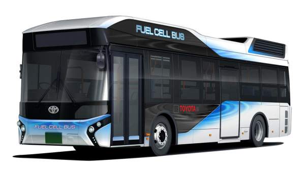 Toyota Fuel Cell Bus sẽ trình làng năm 2017 2