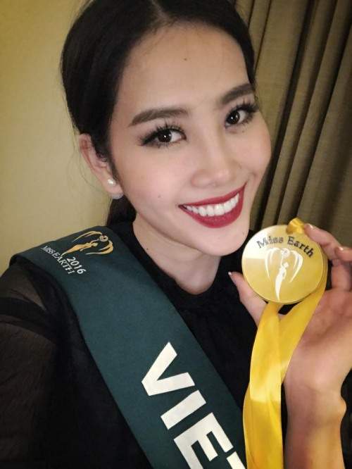 Nam Em đoạt giải Hoa hậu Ảnh, đứng đầu châu Á sau tất cả phần thi phụ 12