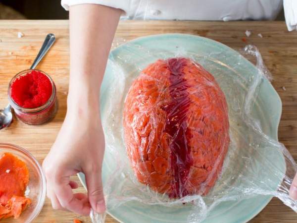 Sushi cá hồi hình bộ não Halloween: Ăn thôi chứ sợ gì! 27