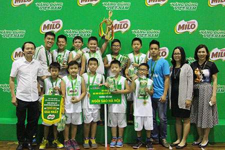 Đội tuyển bóng rổ Ngôi Sao Hà Nội bảo vệ thành công ngôi vô địch Cúp Milo 2016 4