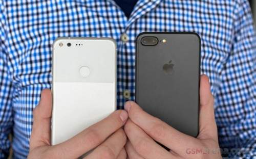 iPhone 7 Plus đọ sức cùng Google Pixel XL 9