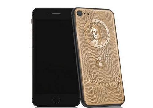 iPhone mạ vàng khắc hình Donald Trump, giá cao 2
