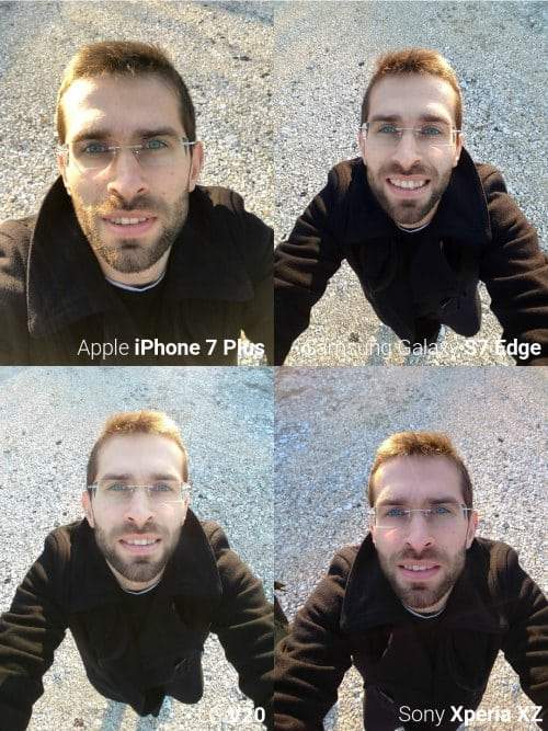 Đọ camera selfie giữa "bộ tứ" smartphone siêu đẳng 3