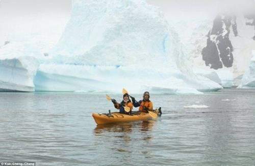Cặp đôi đến Nam Cực làm đám cưới cùng chim cánh cụt 6