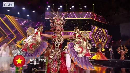 Vấp ngã đau, Khả Trang vẫn đạt giải trang phục dân tộc đẹp nhất tại HH Siêu Quốc gia 2016 3