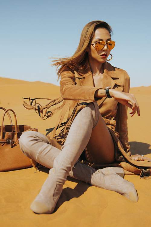 21SIX Fashion cùng "Bão Sa Mạc" tại Safari – Dubai. 24