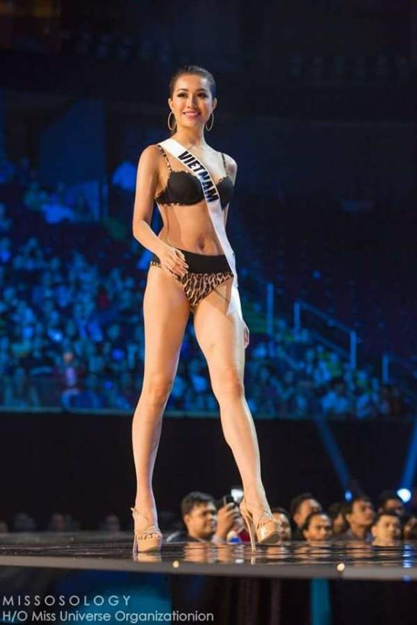 Lệ Hằng chinh phục Fans khi toả sáng tại bán kết Hoa hậu Hoàn vũ 12
