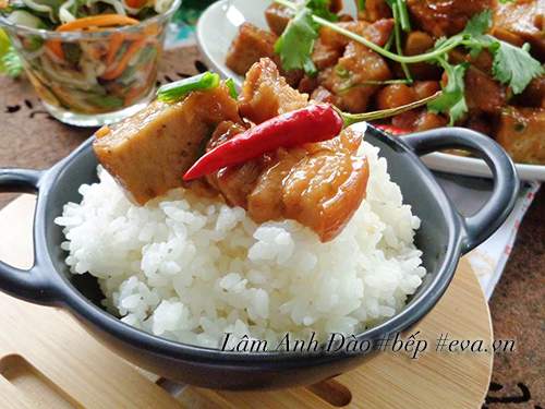 Tận dụng chả thừa sau Tết, làm món chả kho thịt 39