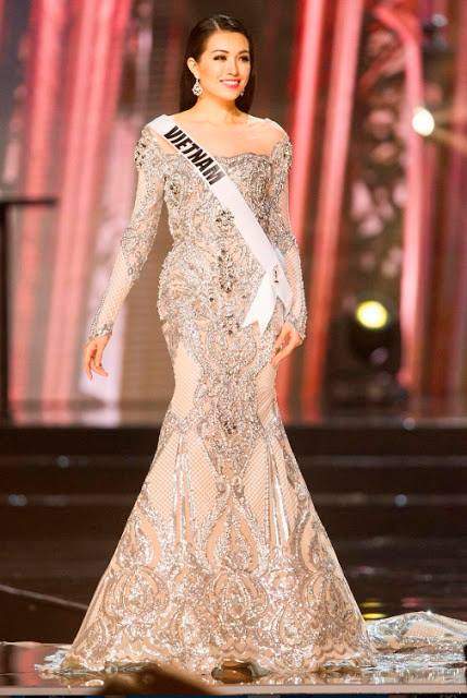 Váy dạ hội đẹp xuất sắc, tin vui lại đến với Lệ Hằng tại Miss Universe 2016 12