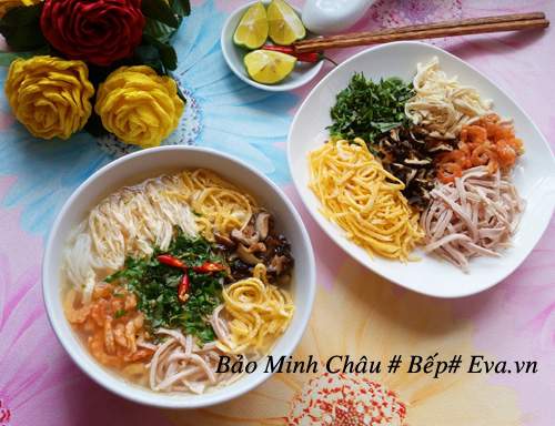 Bún thang nóng hổi, hấp dẫn cho bữa sáng 24