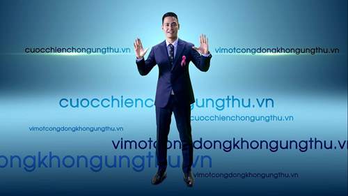 MC Phan Anh tiếp tục quay clip về sức khỏe ung thư. 5