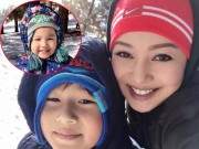 Jennifer Phạm nói gì khi sinh con được gần 2 tháng đã đi trượt tuyết? 13