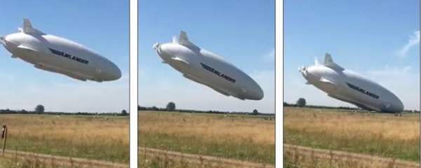 Máy bay hình “chiếc mông” lớn nhất thế giới gặp nạn