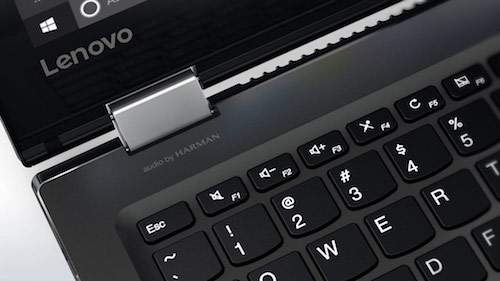 Lenovo trình làng laptop xoay 360 độ với âm thanh Harman 3