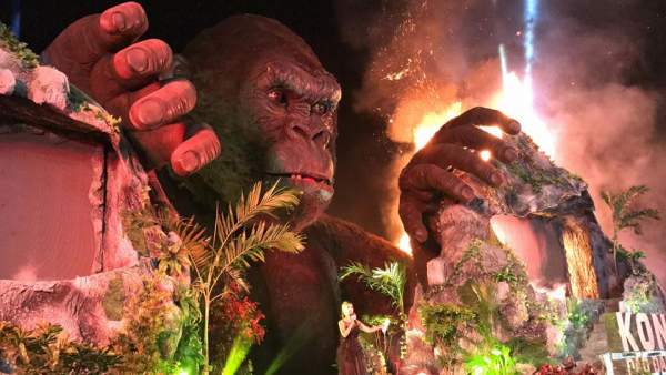 Mô hình King Kong tiền tỷ cháy rụi ngay trong buổi ra mắt phim tại TP HCM 3