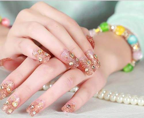 Tha hồ lựa chọn những mẫu nail đẹp sinh ra để dành riêng cho các cô nàng nữ tính 21