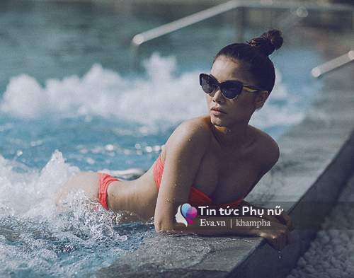 Quách An An nóng bỏng với loạt ảnh bikini chào hè 12