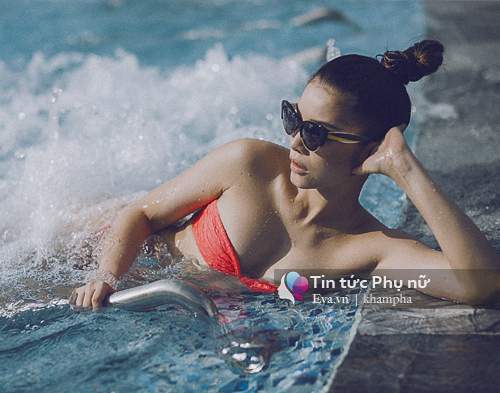 Quách An An nóng bỏng với loạt ảnh bikini chào hè 15