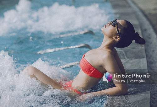 Quách An An nóng bỏng với loạt ảnh bikini chào hè 3