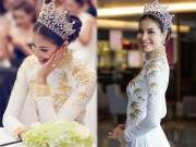 Chiều lòng fans Phạm Hương diện lại chiếc váy “thiên nga trắng” nổi danh của cô 19