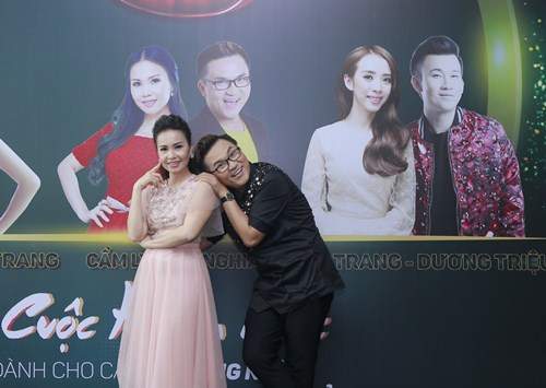 Cẩm Ly, Thu Trang rạng rỡ đi ghi hình show Trấn Thành vừa bị từ chối 6