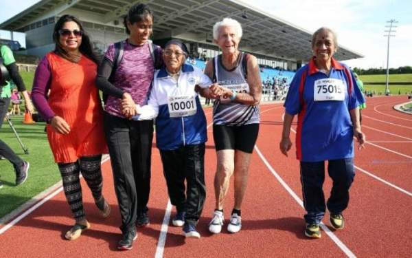 Cụ bà 101 tuổi đạt huy chương vàng chạy 100m 3