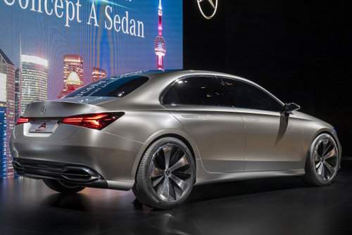 Mercedes Concept A Sedan: Phiên bản sedan mới của A-Class 2