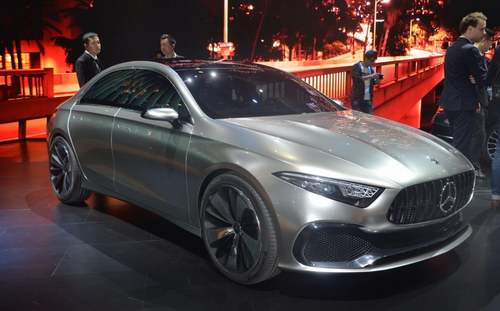 Mercedes Concept A Sedan: Phiên bản sedan mới của A-Class 5