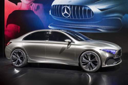 Mercedes Concept A Sedan: Phiên bản sedan mới của A-Class 4