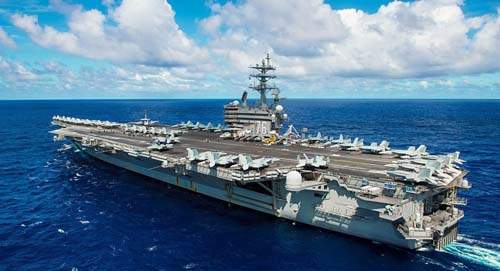 Mỹ "siết" Triều Tiên bằng hai đội tàu sân bay hạt nhân 2