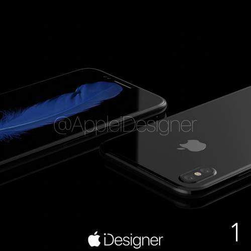 Ngắm bộ ảnh concept long lanh nhất của iPhone 8 4