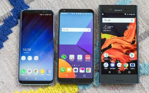 Tam tấu Galaxy S8, LG G6 và Sony Xperia XZ Premium đọ sức 3