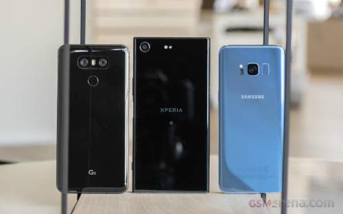Tam tấu Galaxy S8, LG G6 và Sony Xperia XZ Premium đọ sức 2