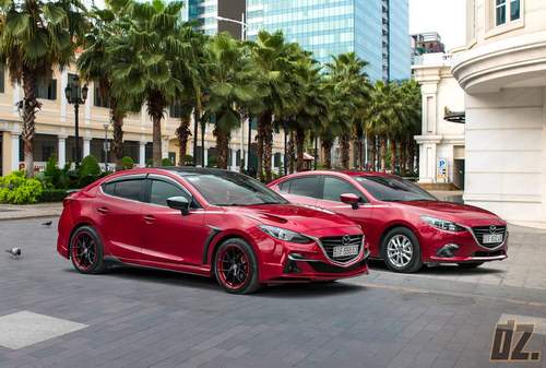 Thợ Việt tự tay độ Mazda3 cực ấn tượng 2