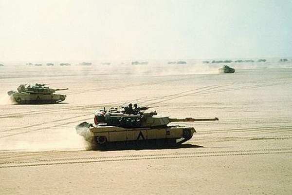 Chiến tranh vùng Vịnh: Trận tăng kinh hoàng với quân Iraq 3