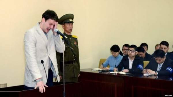Sinh viên Mỹ được Triều Tiên thả bị "mất nhiều mô não" 4