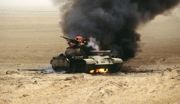 Chiến tranh vùng Vịnh: Trận tăng kinh hoàng với quân Iraq 5