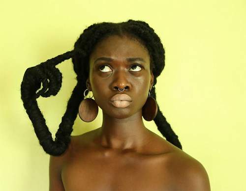 Giật mình trước mái tóc kỳ quái của người đẹp Châu Phi 14