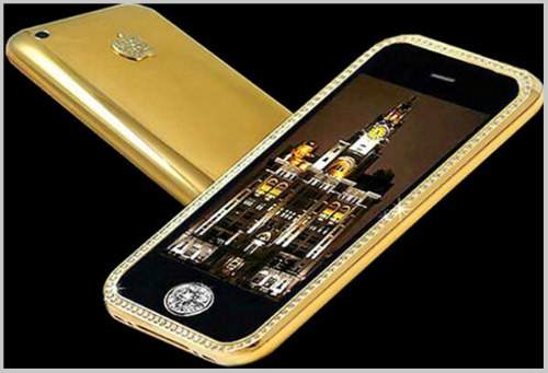 Top 10 smartphone đính kim cương, mạ vàng đắt đỏ nhất hành tinh 2