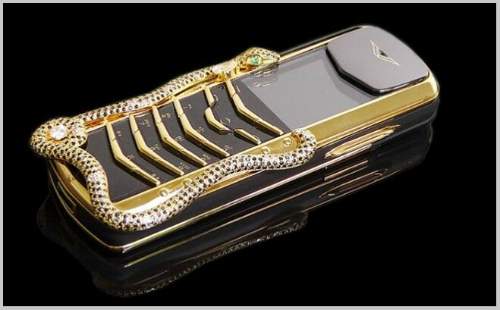 Top 10 smartphone đính kim cương, mạ vàng đắt đỏ nhất hành tinh 5