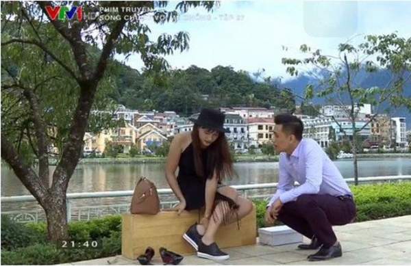 Việt Anh, Bảo Thanh diễn cảnh tình nhân mùi mẫn trên màn ảnh 3