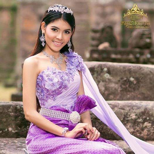 Trầm trồ trước dung mạo tuyệt xinh của hoa hậu Campuchia 5