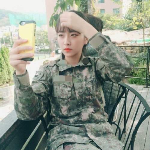 Cô nàng "đẹp hơn ngôi sao" trở thành đại diện của quân đội Hàn 5
