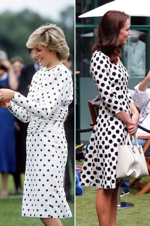 6 lần công nương Kate “mượn” quần áo của mẹ chồng Diana 3