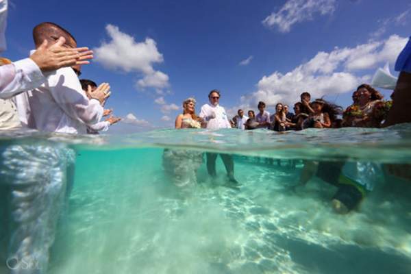 Đám cưới giữa lòng đại dương của cặp đôi đến từ Mỹ 7